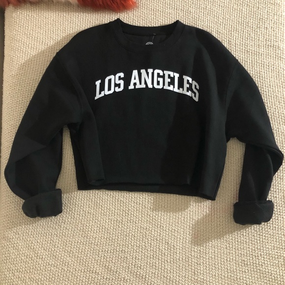 COPY - LOS ANGELES black Sweater - Picture 3 of 6